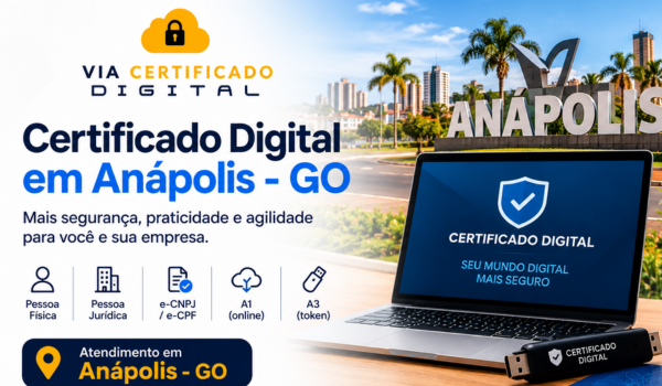Certificado Digital em Anápolis