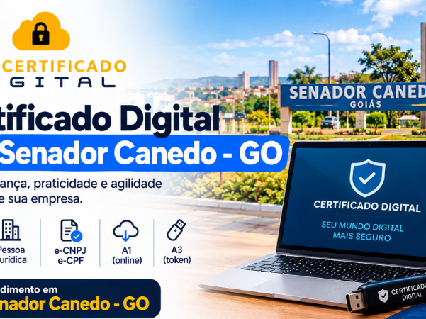 Certificado Digital em Senador Canedo