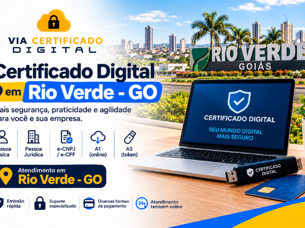 Certificado Digital em Rio Verde