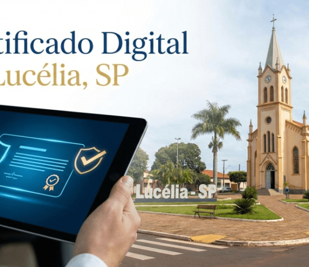 Certificado Digital em Lucélia SP