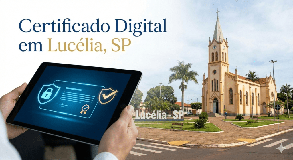 Certificado Digital em Lucélia SP