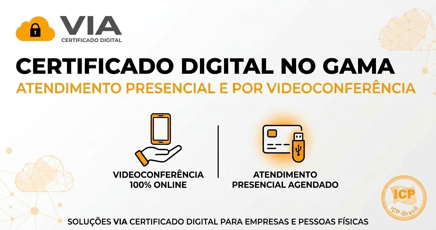 Certificado Digital no Gama
